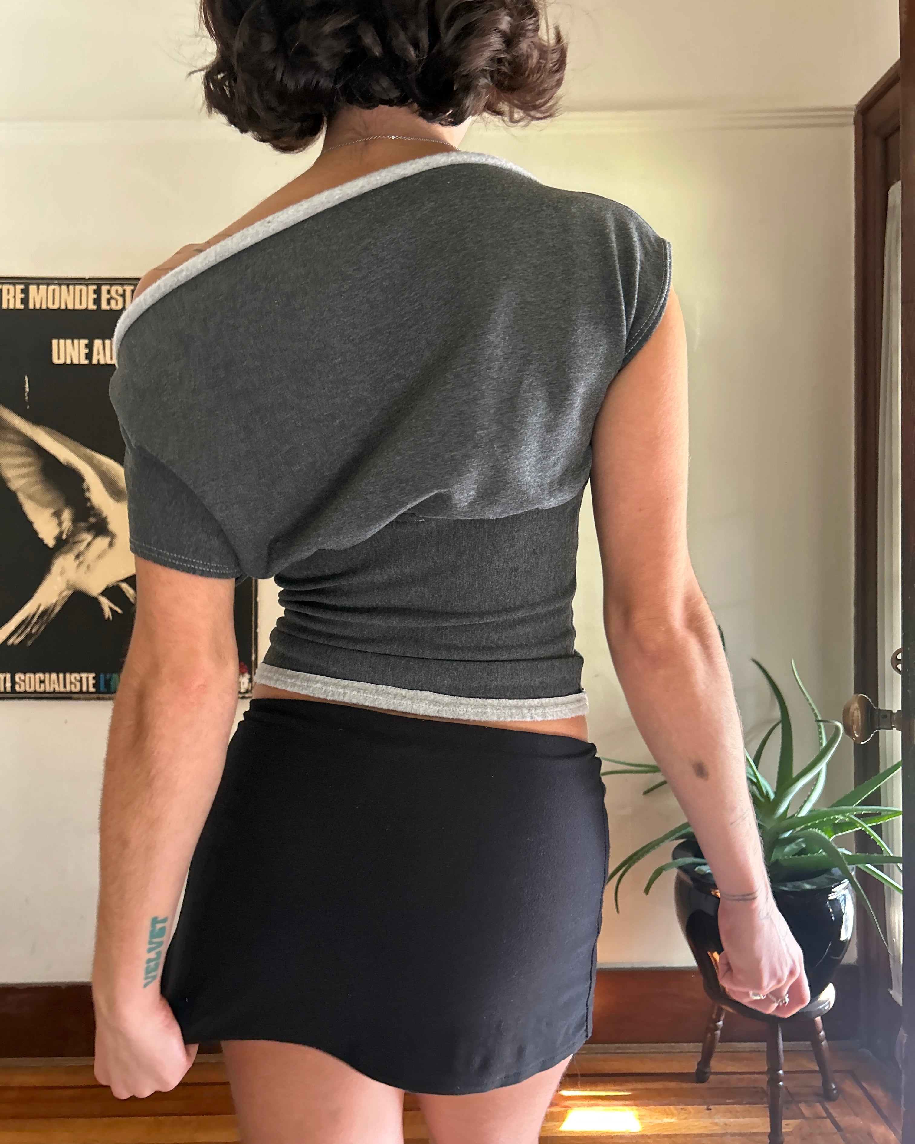 The Devon top - Off the shoulder top