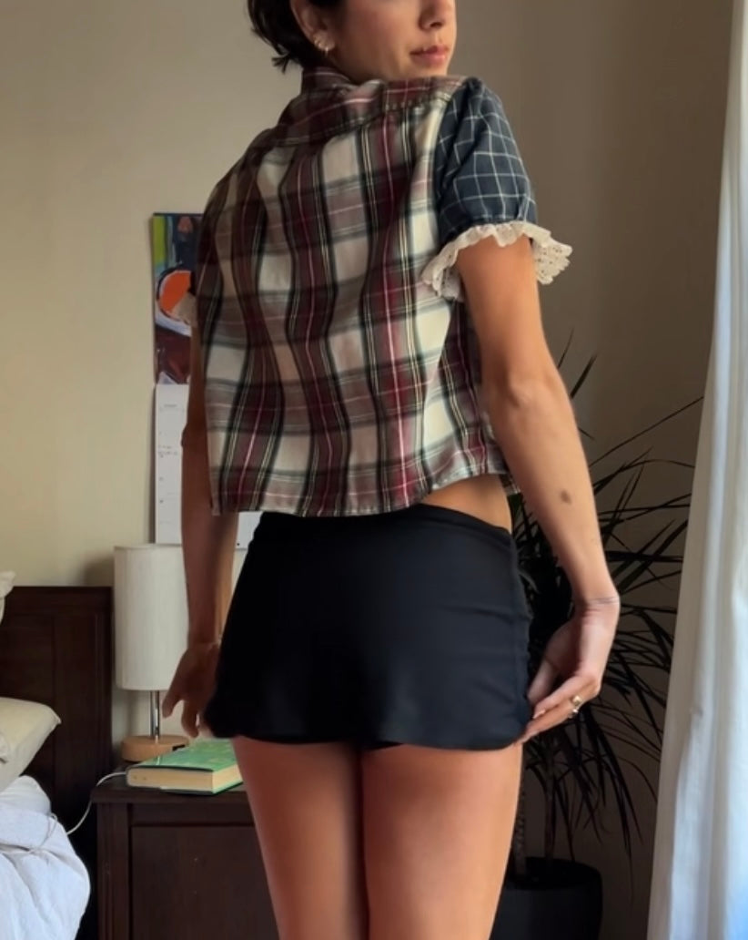 The Cute One - Upcycled Men's Button Up