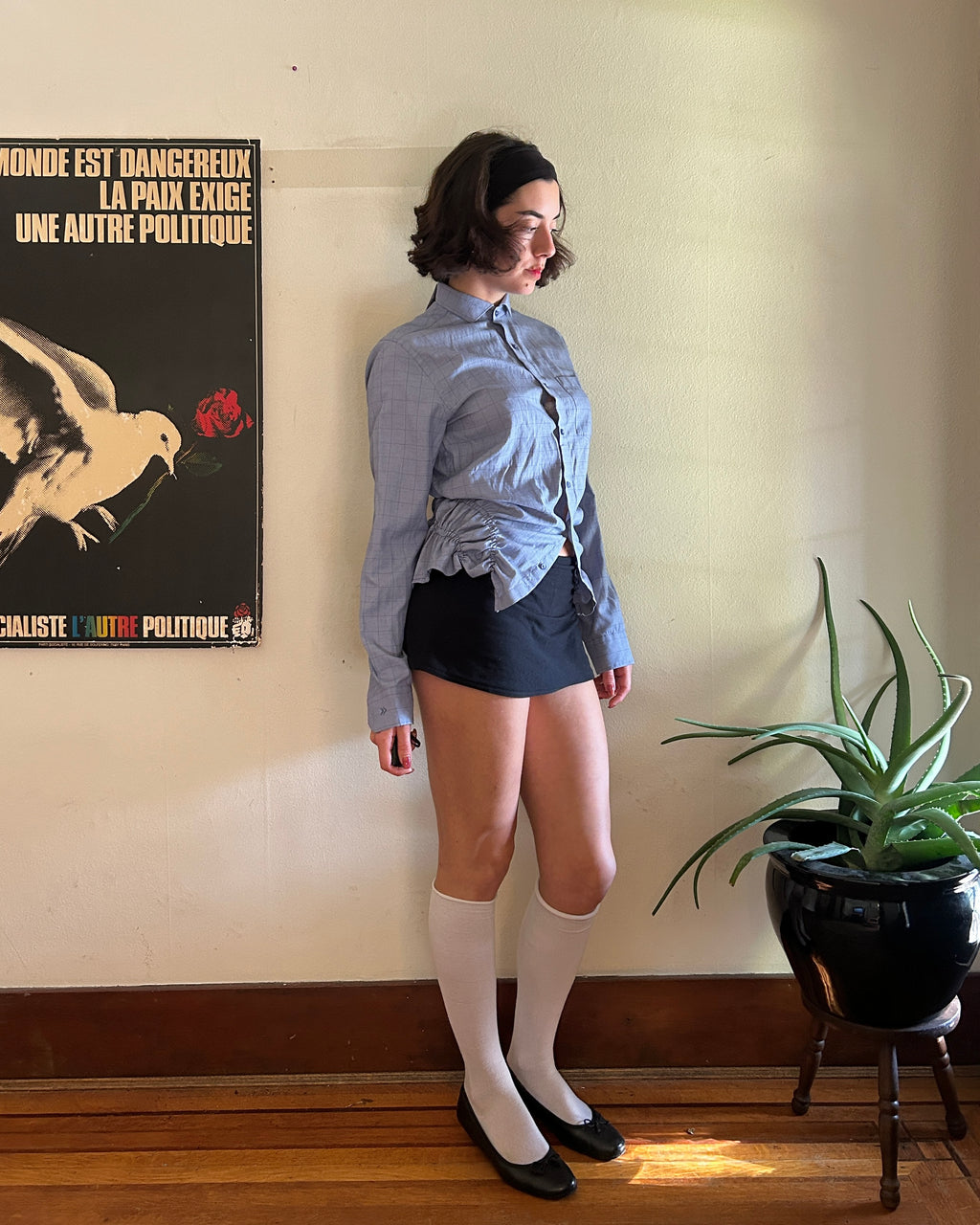 The Classic One - Upcycled Mens Button Up