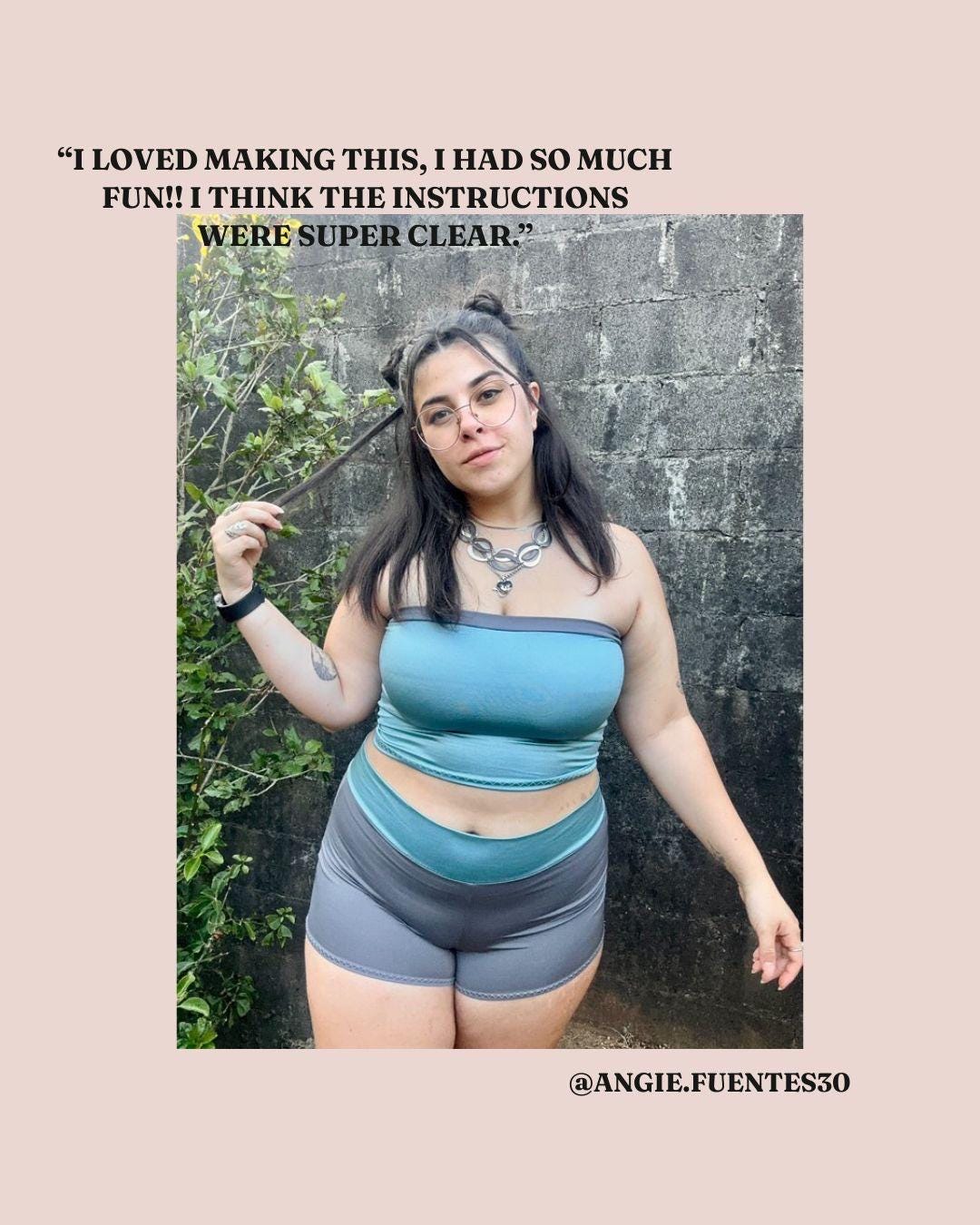 Micro-Short/Skort and Tube Top Pattern XS-XXL | (Pdf download)