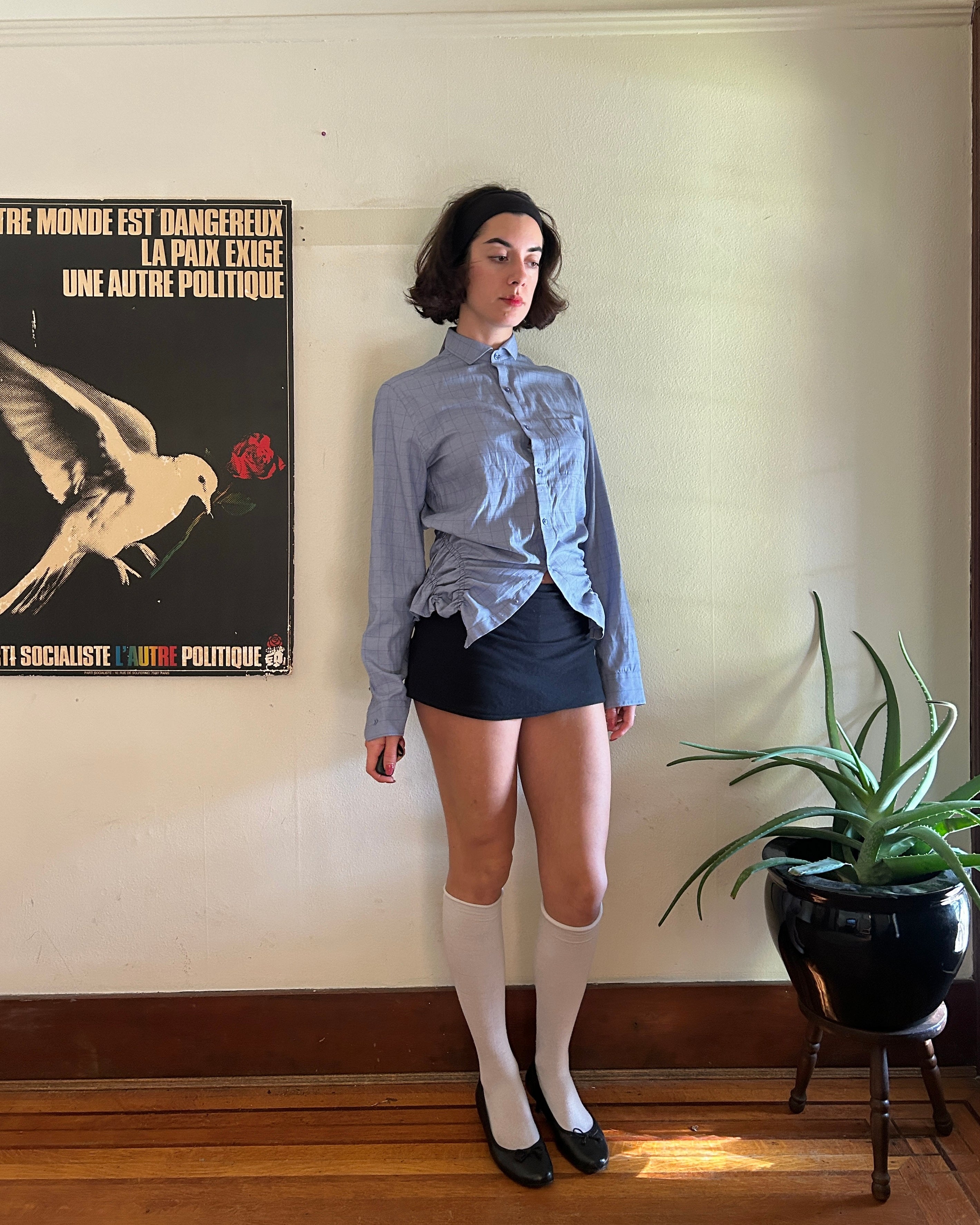 The Classic One - Upcycled Mens Button Up