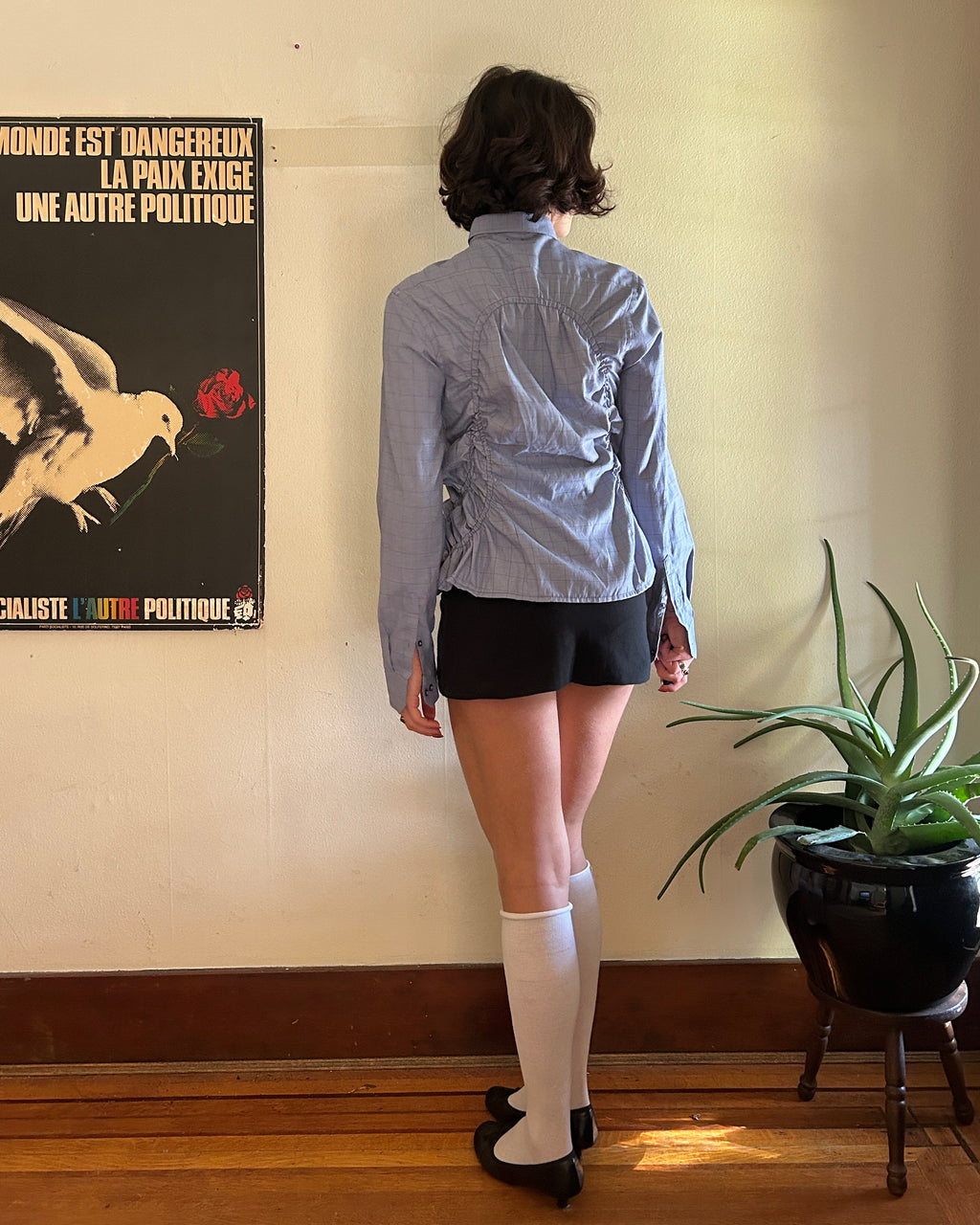 The Classic One - Upcycled Mens Button Up